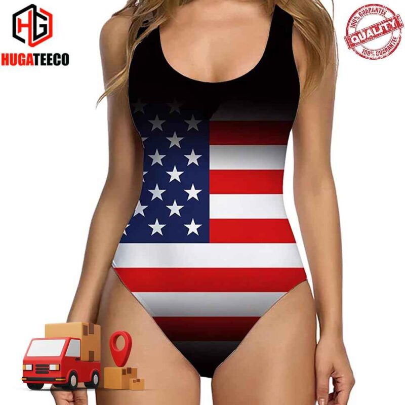 American Flag Black Ugly Swimsuit Swimsuit Bikini Summer Collections