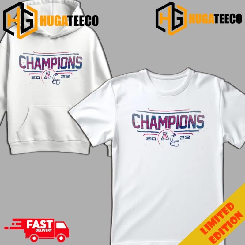 2023 Valero Alamo Bowl Champions Is Arizona Football Congratulations Bear Down College Football Bowl Games Season 2023-2024 T-Shirt Hoodie Long Sleeve