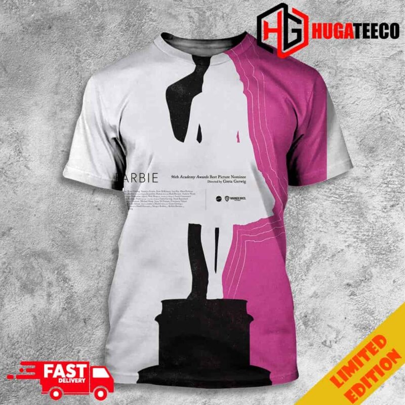Barbie And Oppenheimer Poster For Oscar Collection By SG Poster All Over Print T-Shirt