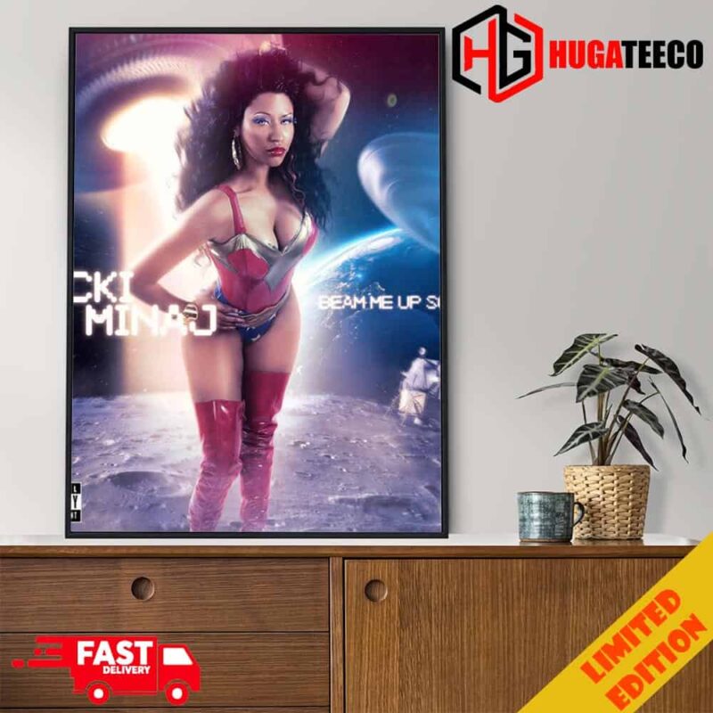 Big Foot By Nicki Minaj Beam Me Up Scotty Poster
