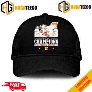 Clemson Tigers 2023 Gator Bowl Champions Helmet City Skyline Merchandise Hat-Cap