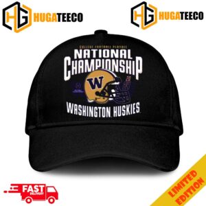 College Football Playoff Washington Huskies 2024 CFP National Champions Merchandise Hat-Cap