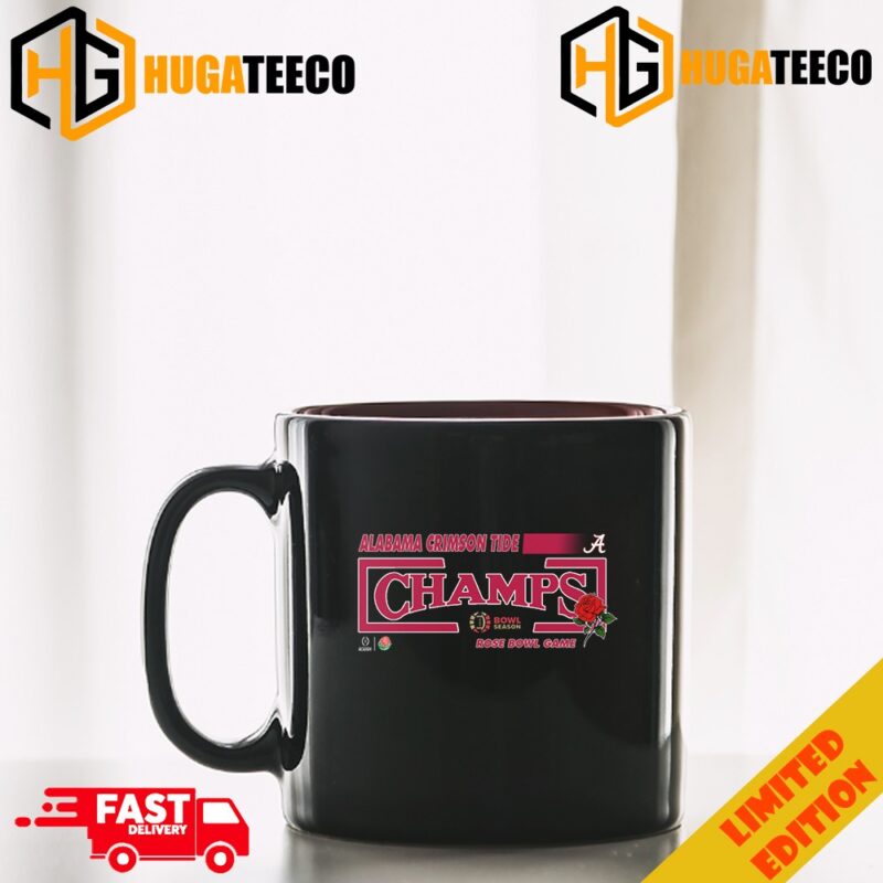 Congratulations Alabama Crimson Tide Is Champions Of Rose Bowl College Football Bowl Season 2023-2024 Ceramic Mug