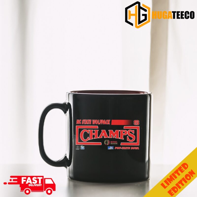 Congratulations NC State Wolfpack Football Is Champions Of Pop-Tarts Bowl College Football Bowl Games Season 2023-2024 Ceramic Mug