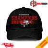 Congratulations Kansas City Chiefs AFC Championship Winners Merchandise Champions Logo Super Bowl LVIII 2024 Hat-Cap