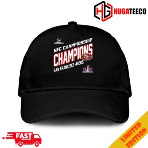 Congratulations San Francisco 49ers NFC Championship Winners Merchandise Champions Logo Super Bowl LVIII 2024 Hat-Cap