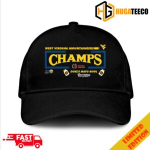 Congratulations West Virginia Mountaineers Football Is Champions Of Duke?s Mayo Bowl College Football Bowl Games Season 2023-2024 Gameday Of My Mind Hat-Cap
