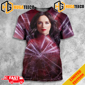Dakota Johnson Madame Web Movie Suit Up New International Poster 3D T-Shirt