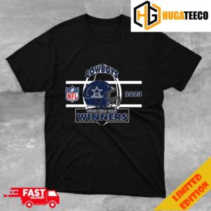 Dallas Cowboys NFC Wild Card Champions Season 2023 2024 NFL Divisional Helmet Winners T Shirt
