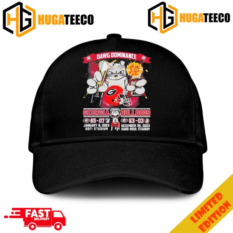 Dawg Dominance Georgia Bulldogs 2023 Capital One Orange Bowl Champions Merchandise Hat-Cap