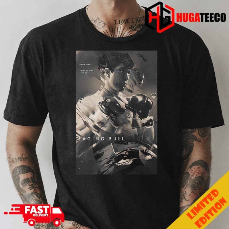 Fantastic Poster For Raging Bull By Tomasz Majewski T-Shirt