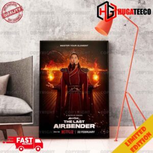 Fire Lord Ozai In Live Action Avatar The Last Airbender Series Releasing February 22 on Netflix Home Decoration Poster Canvas