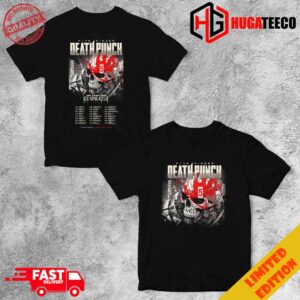 Five Finger Death Punch Announce Summer 2024 UK European Tour With Special Guest Ice Nine Kills Tour Schedule Lists Two Sides Unisex T-Shirt