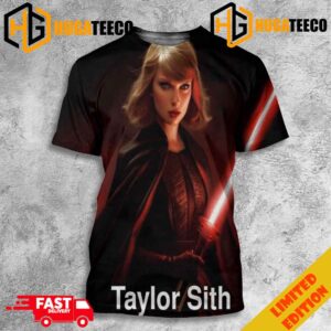 Funny Star Wars x Taylor Swift But She Is Taylor Sith 3D T-Shirt
