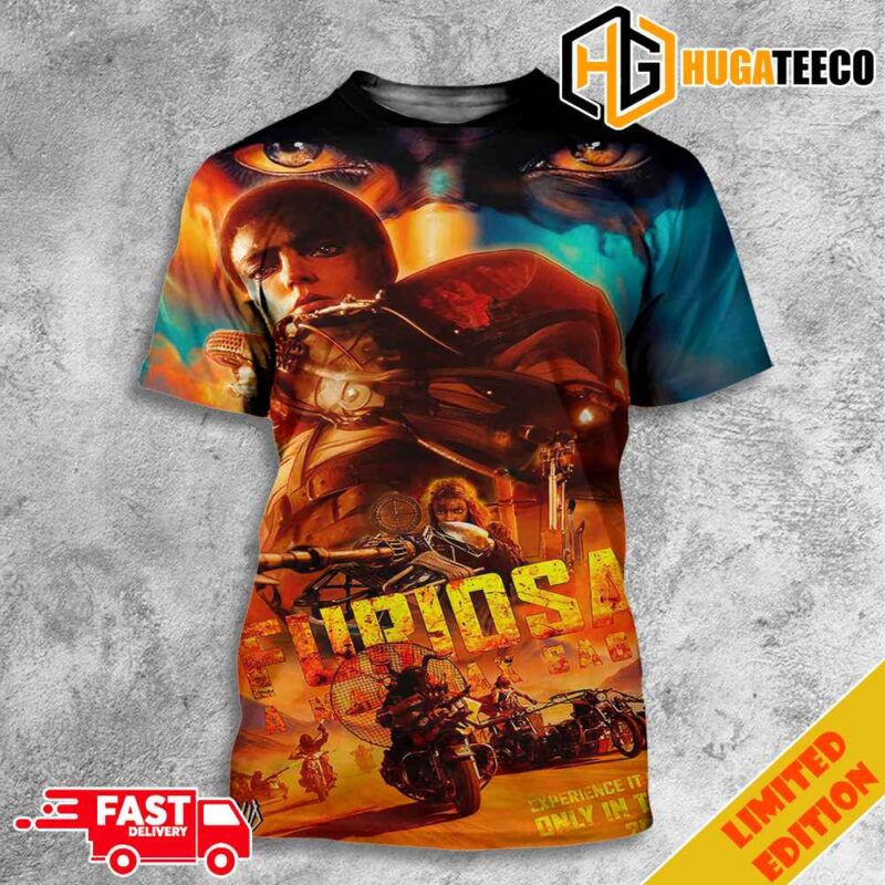 George Miller’s New Mad Max Movie Epic Poster For Furiosa A Mad Max Saga All Over Print T-Shirt