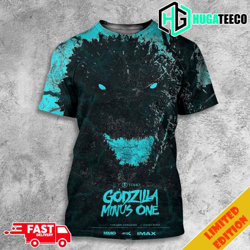 Godzilla Minus One By Takashi Yamazaki And Naoki Sato New Poster 3D T-Shirt