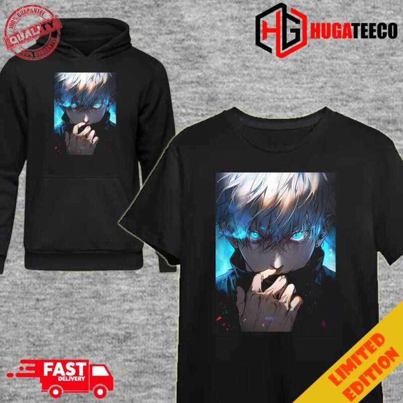 Gojo Satoru Blue Eyes Jujutsu Kaisen Unique T-Shirt Hoodie
