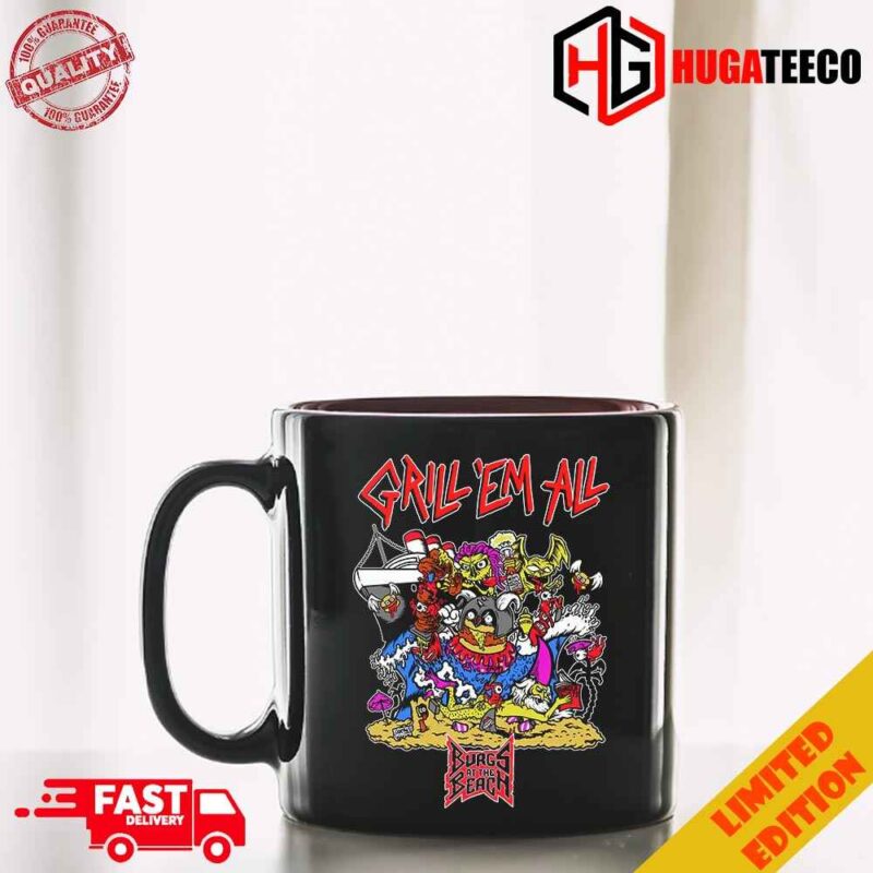 Grill Em All Going To Be A Ranger In Long Beach Burgs At The Beach March 2024 Fan Gift Ceramic Mug
