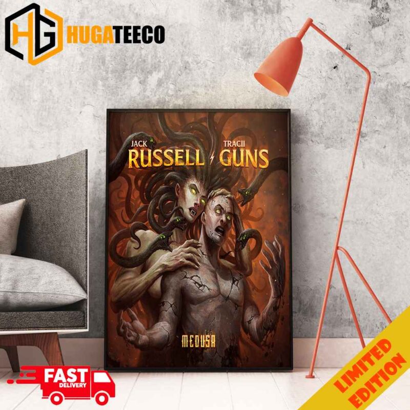 Jack Russell And Tracii Guns New Album Medusa Out January 12th 2024 Poster Canvas
