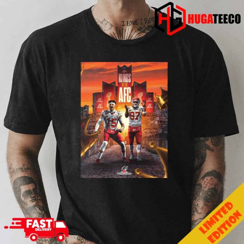 Kansas City Chiefs Kings Of The AFC Super Bowl LVIII Championship T-Shirt