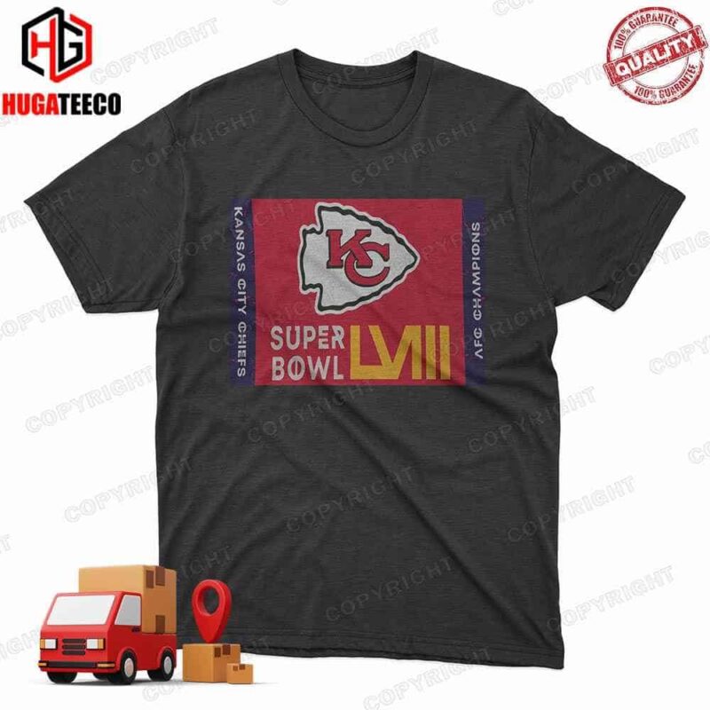 Kansas City Chiefs WinCraft 2023 AFC Champions Locker Room Unique T-Shirt