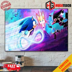 Key Visuals For The 3rd Season Of Netflix Sonic Prime By RicoJrCrea 2 Home Decoration Poster Canvas