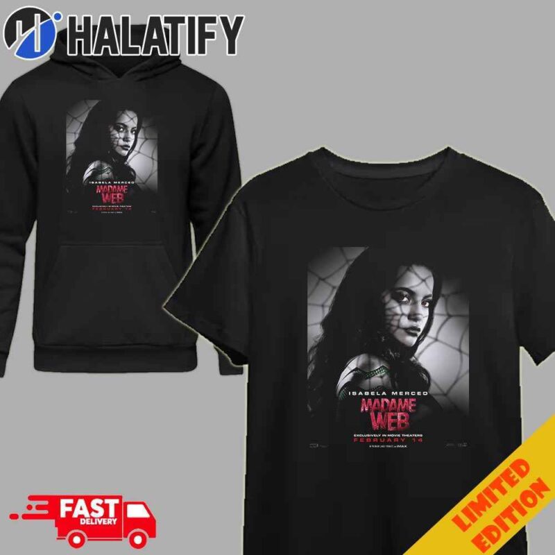 Madame Web New Posters Isabela Merced Movie Theaters February 14 Sweater