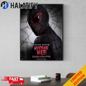 Madame Web New Posters Taha Rahim Movie Theaters February 14 Poster Canvas Home Decor