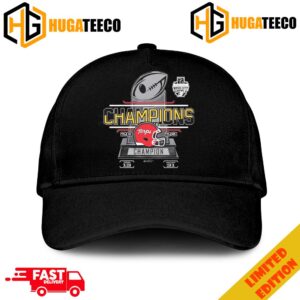 Maryland Terrapins 2023 Transperfect Music City Bowl Champions Finals Score And Trophy Merchandise Hat-Cap