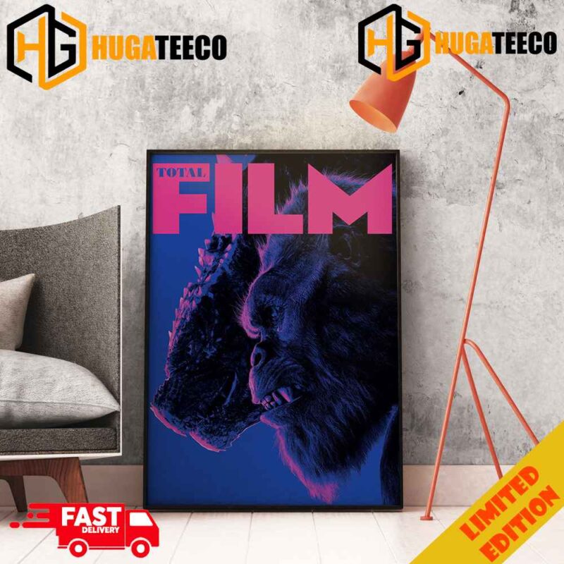 Masters Of The Air New Look At Godzilla x Kong Total Film Merchandise Poster Canvas
