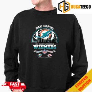 Miami Dolphins Winners Season 2023-2024 AFC Super Wild Card NFL Divisional Skyline January 13 2024 Arrowhead Stadium T-Shirt Hoodie