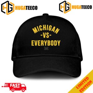 Michigan Wolverines vs Everybody Logo Hat-Cap