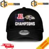Baltimore Ravens 2023 AFC North Division Champions Sigantures Merchandise Hat-Cap