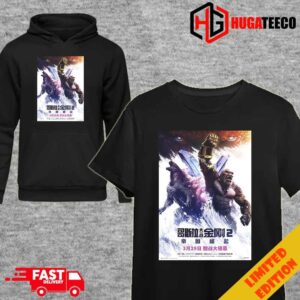 New International Poster For Godzilla x Kong The New Empire Unique T-Shirt Hoodie
