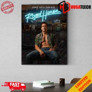 New Movie Road House Jake Gyllenhaal Releasing March 21 Home Decoration Poster Canvas