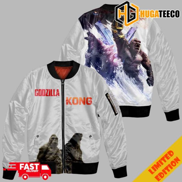 New Textless Poster Movie For Godzilla x Kong The New Empire Bomber Jacket Unique Shirt