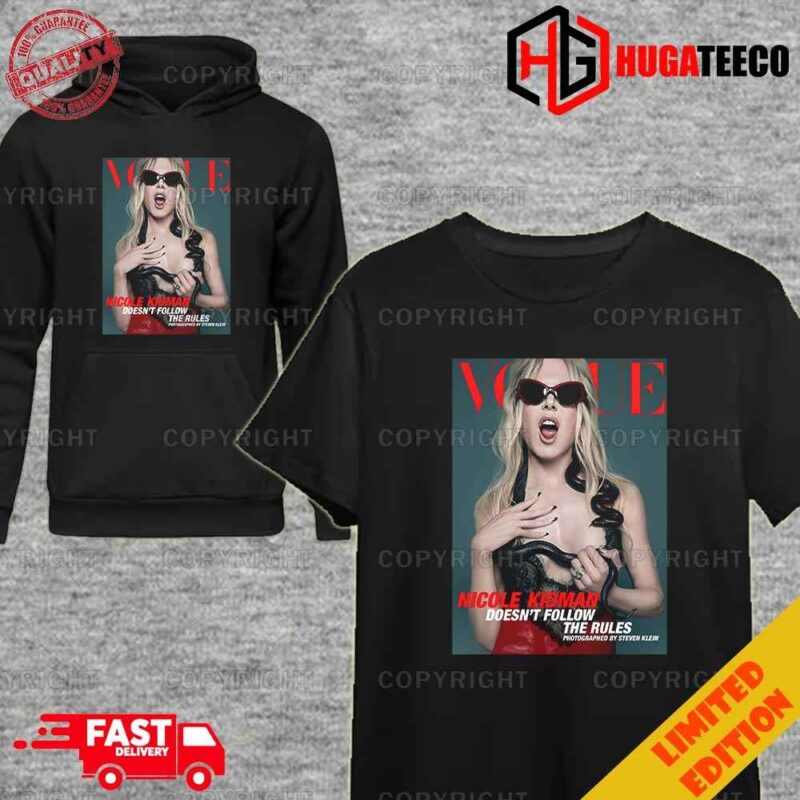 Nicole Kidman Covers The Lastest Issue Of Vogue Australia Unique T-Shirt Hoodie