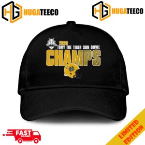 Notre Dame Fighting Irish 2023 Tony The Tiger Sun Bowl Champions Helmet Merchandise Hat-Cap