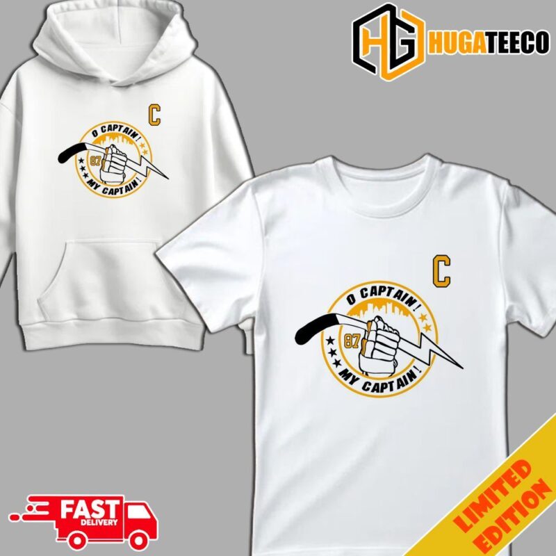OCAP O Captain My Captain Pittsburgh Penguins Hoodie Long Sleeve T-Shirt