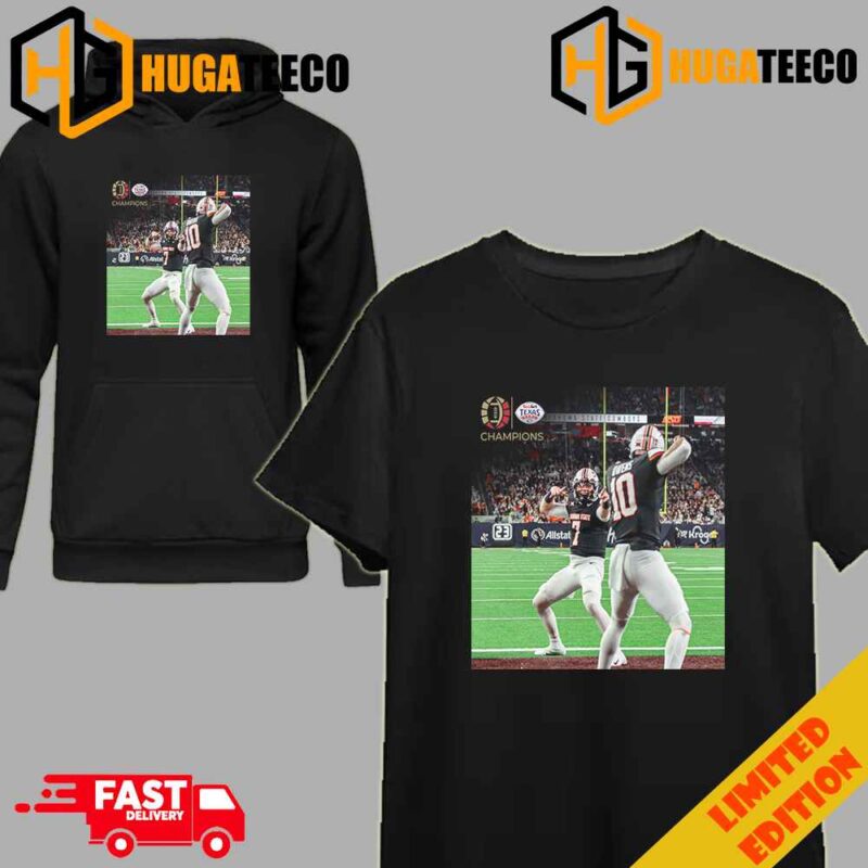 OSU Cowboy Football The Pokes Showed Out Congrats To OSU Football Winning The Tax Act Texas Bowl Champions College Football Bowl Season 2023-2024 T-Shirt Long Sleeve Hoodie