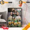 Oregon Ducks Football 2024 Vrbo Fiesta Bowl Champions Merchandise Poster Canvas