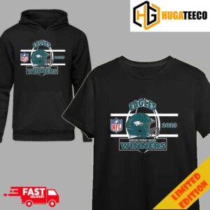 Philadelphia Eagles NFC Wild Card Champions Season 2023-2024 NFL Divisional Helmet Winners T-Shirt Hoodie