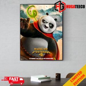 Po Poster For Kung Fu Panda 4 Is Maart Alleen In De Bioscoop Home Decoration Poster Canvas