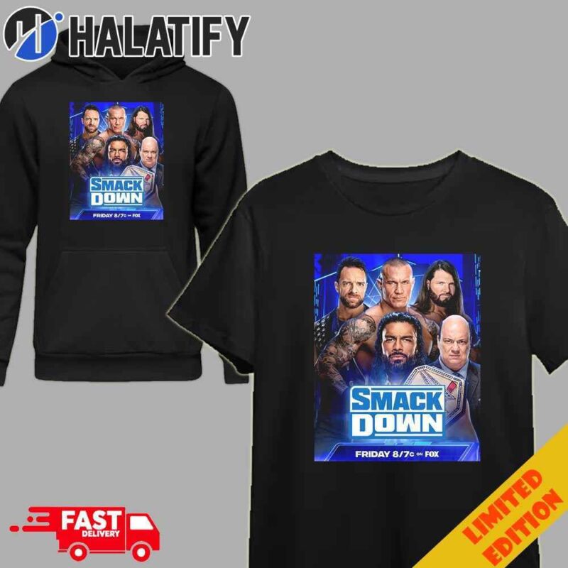 Roman Reigns Is The Greastest Of all Time Smack Down Tribal Chief Smack Down On Fox T-Shirt Hoodie Sweater