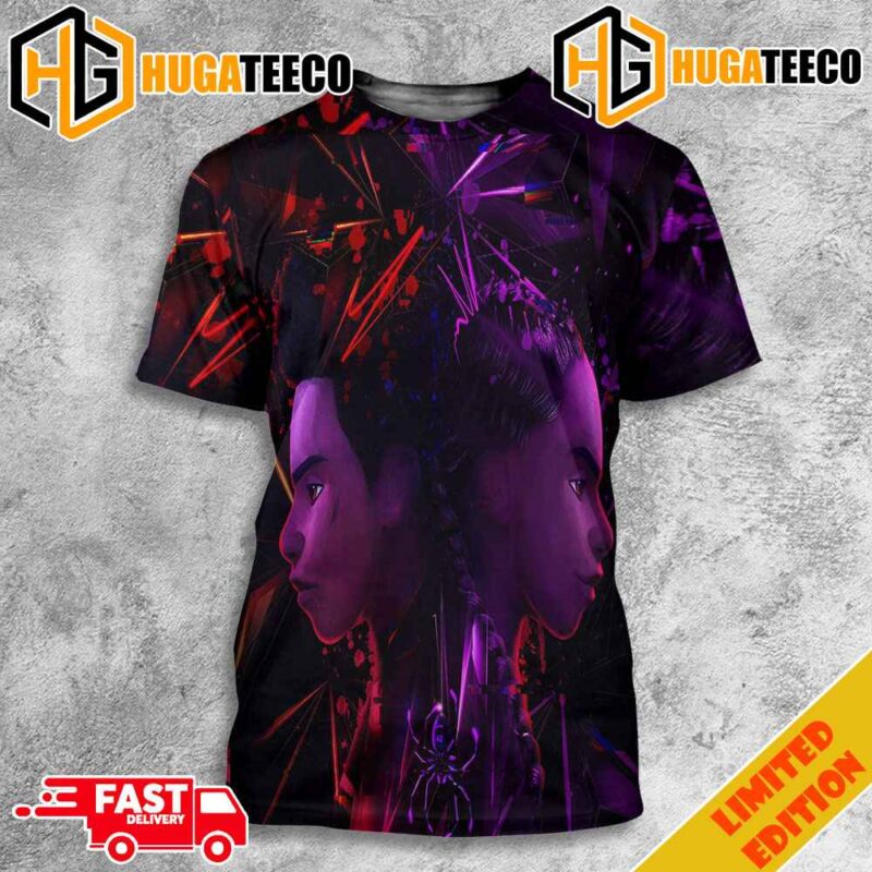 Spider-Man Beyond The Spider-verse Miles Morales Spider-Man x Prowler 3D T-Shirt