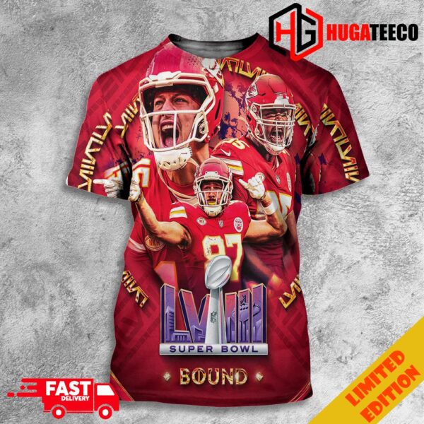 Super Bowl Champpionship Super Bowl Kansas City Chiefs Merchandise 3D All Over Print T-Shirt