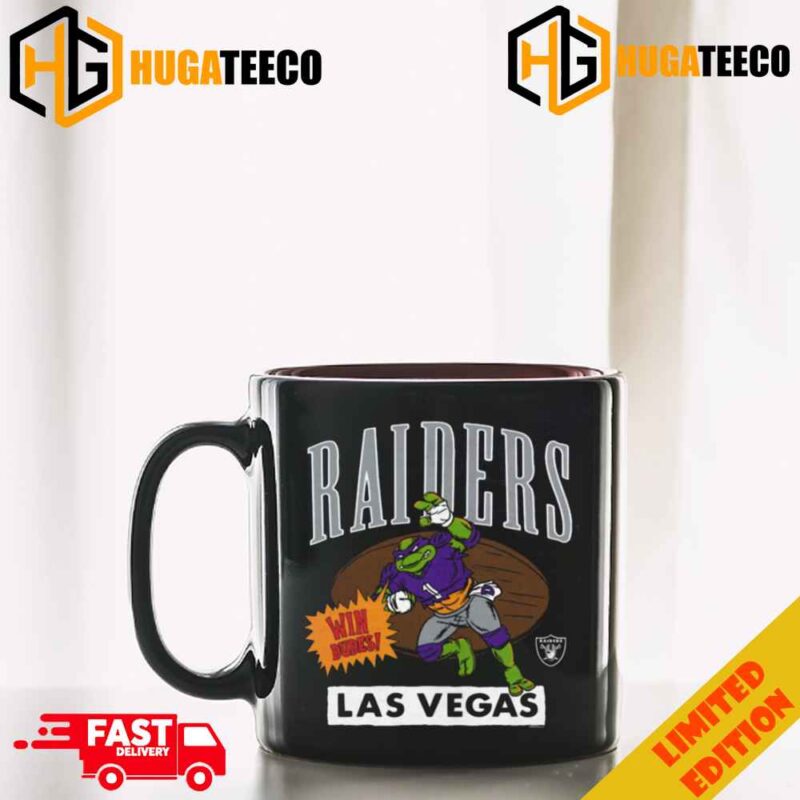 TMNT Donatello x Las Vegas Raiders Homage Merchandise Ceramic Mug