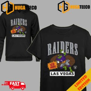 TMNT Donatello x Las Vegas Raiders Homage Merchandise T-Shirt Long Sleeve Hoodie