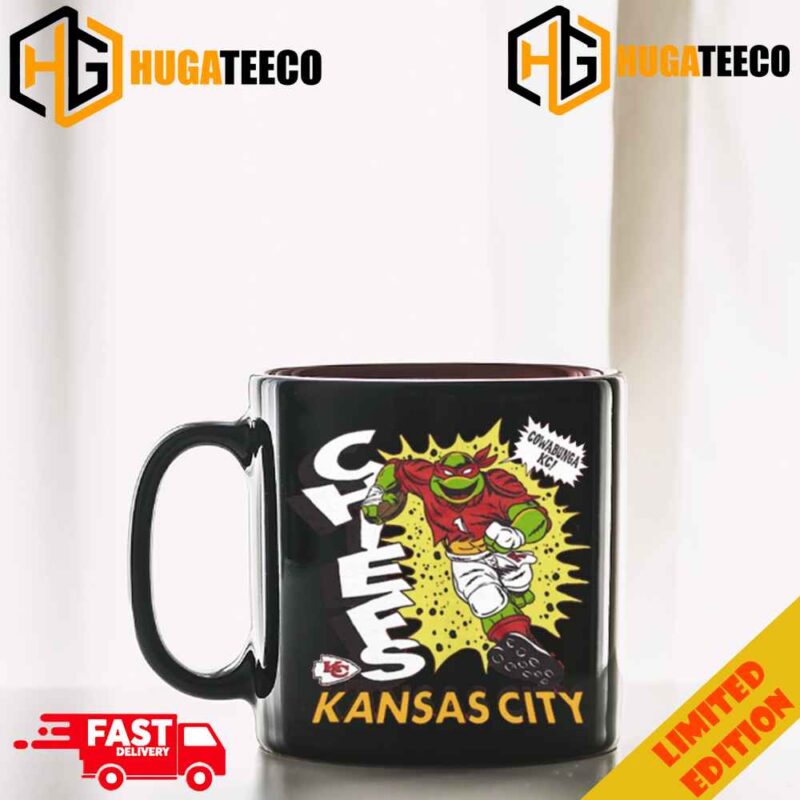 TMNT Raphael x Kansas City Chiefs Homage Merchandise Ceremic Mug