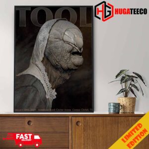 TOOL Effing TOOL Corpus Christi TX Tonight At The American Bank Center With Behold The Elder January 30th 2024 Tour Limited Merch Poster With Art From Ed Binkley Home Decor Poster Canvas